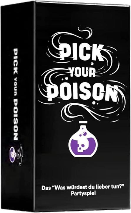 Actual product image Dyce Games Pick your poisen Family Edition - Das "Was würdest Du lieber tun?" Partyspiel (German)