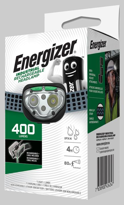 Actual product image Energizer LED headlamp Vision Ultra HD, 400 lm (400 lm)