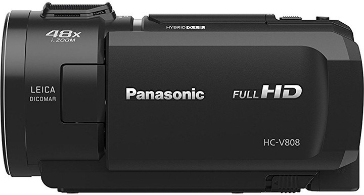 Image du produit Panasonic HC-V808EG-K (8.57 Mpx, 50p, 24 x)