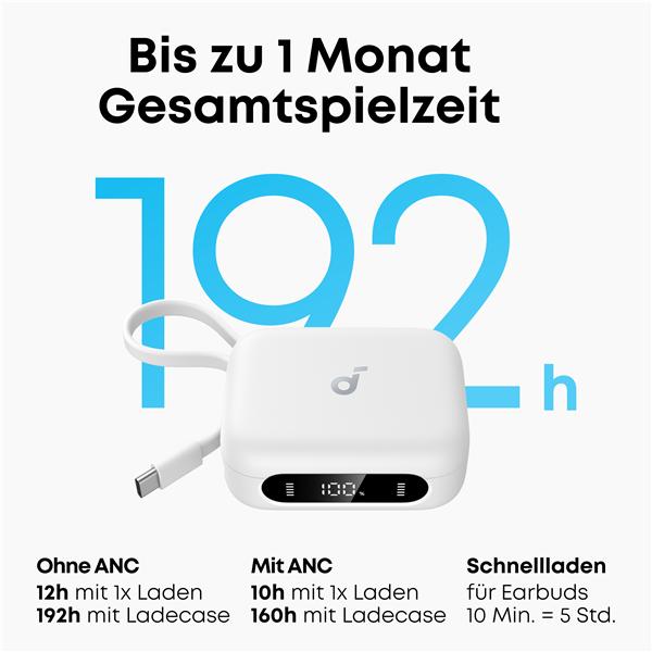 Productafbeelding Anker Soundcore P41i MFI white (12 h)