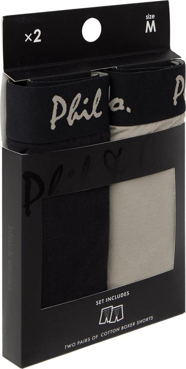 Immagine prodotto Phil & Co. Berlin Boxer lungo retrò (M, Confezione da 2)