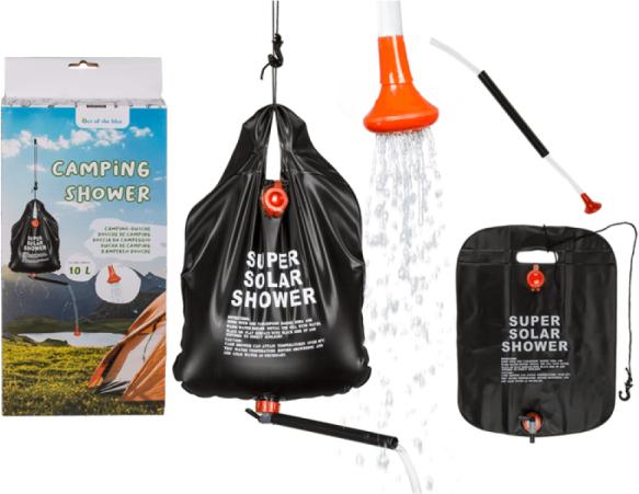 Image du produit Ootb Douche de camping noire pour env. 10 litres