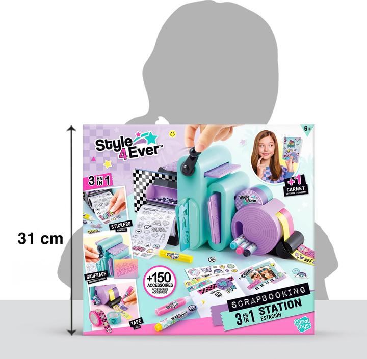 Produktbild Canal Toys Scrapbooking Studio (Lila, Türkis)