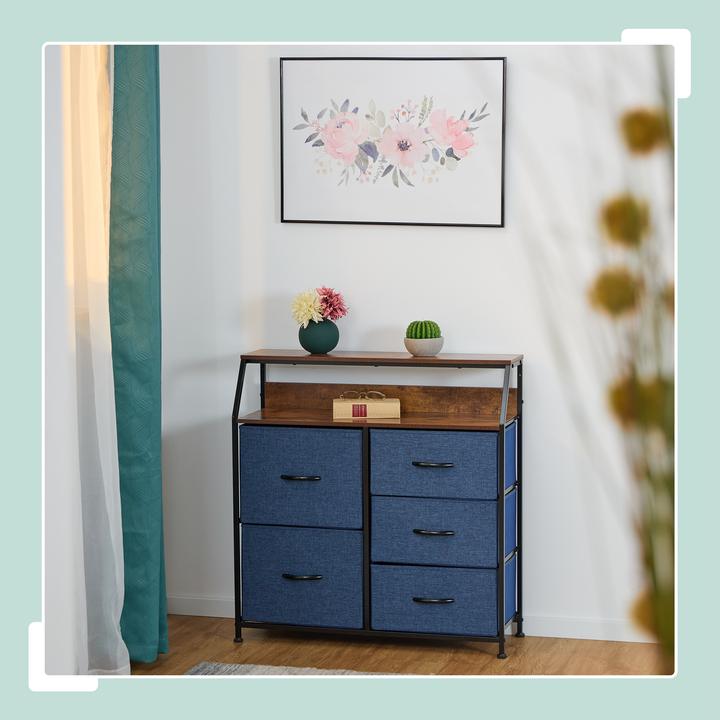 Produktbild Relaxdays Kommode (84 x 30 x 87 cm)