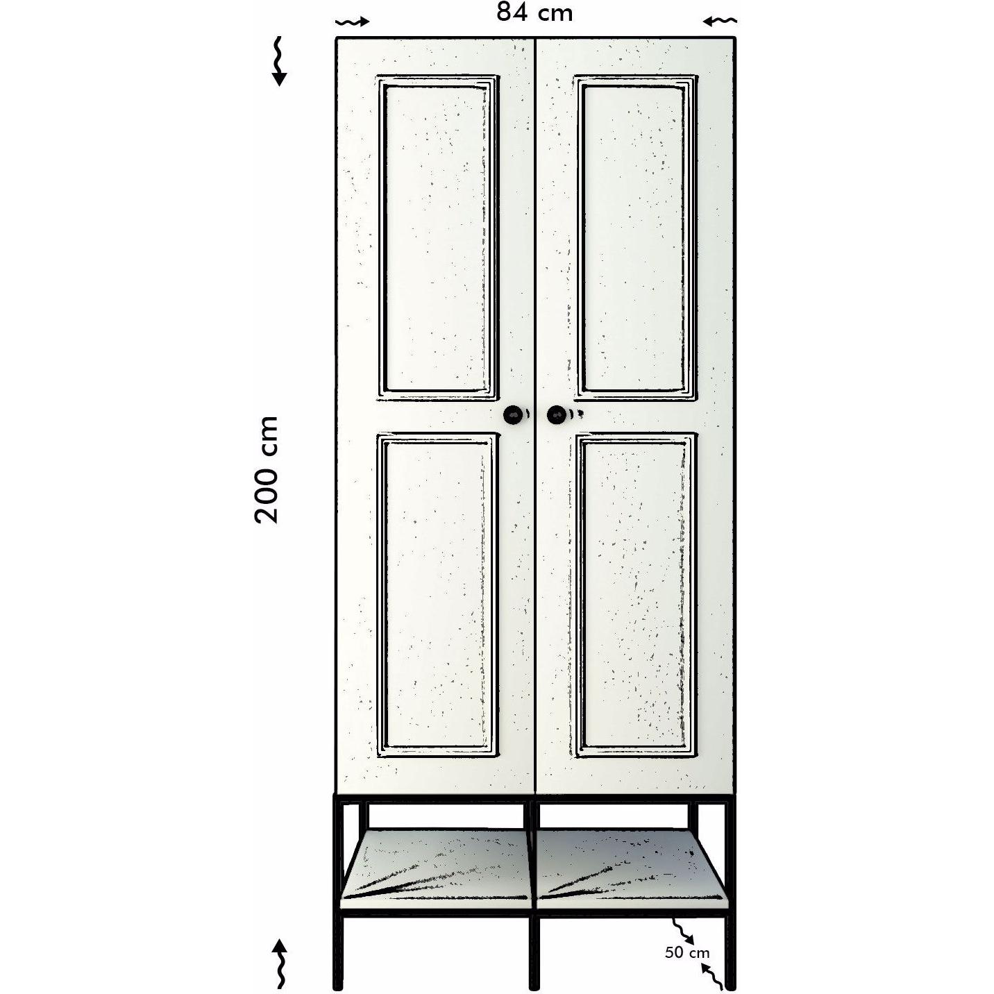 Thumbnail - Hanah Home, Kleiderschrank, Fabienne