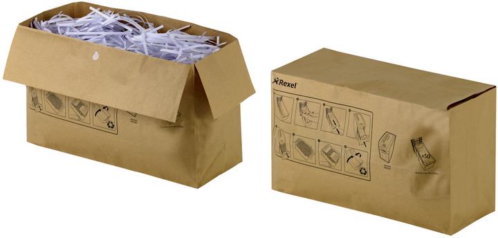 Rexel Abfallsäcke, 70 Liter, 50 Stück (50 x, 70 l)