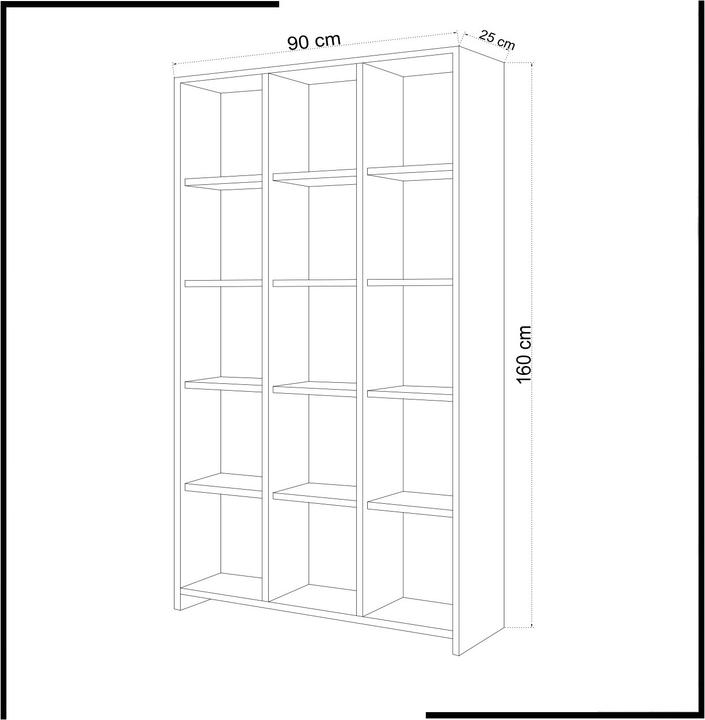 Produktbild Homitis Tatiana (90 x 25 x 160 cm)