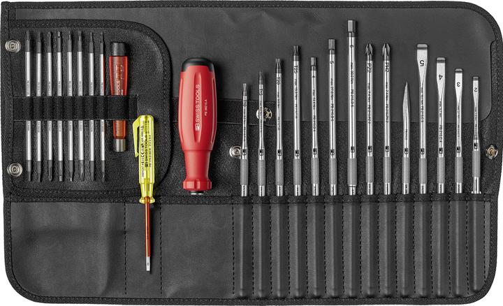 PB Swiss Tools Schraubenzieherset PB 38515 SwissGrip Evo (Cruciforme PZ, Escale, Recouvrement cruciforme Phillipps (PH), Torx (TX))