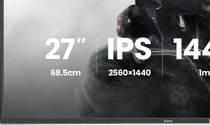 Image du produit iiyama 68.6cm (27") GB2741QSU-B1 16:9 HDMI+DP+2xUSB IPS (2560 x 1440 pixels, 27")