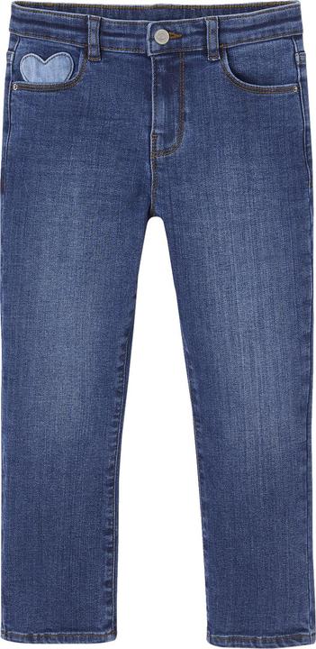 Produktbild Vertbaudet Mädchen Slim-Jeans, Hüftweite COMFORT (134)