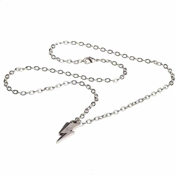Actual product image David Bowie Flash Pendant (100% synthetic material)