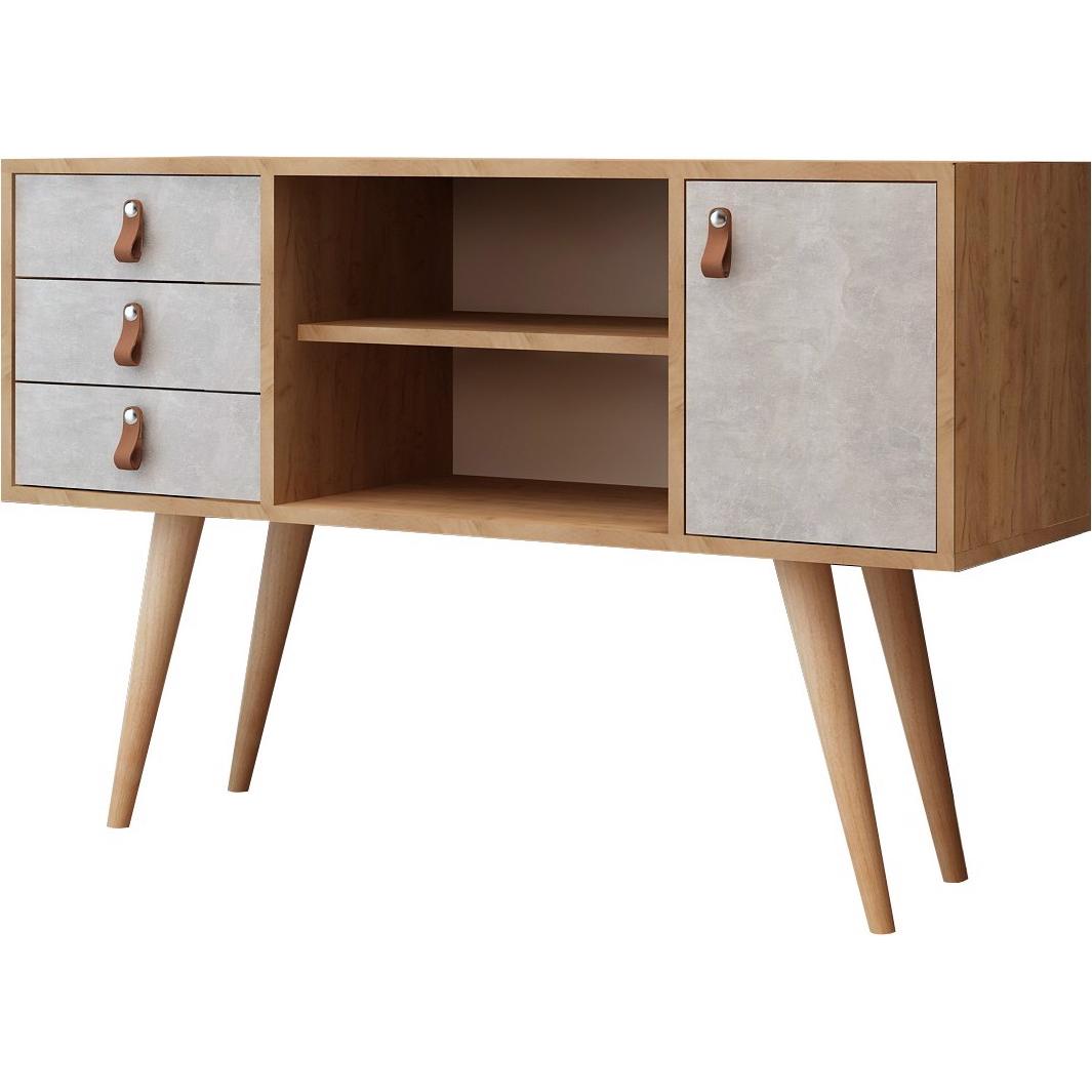 Homitis, Kommode + Sideboard, Karson (120 x 18 x 80 cm)