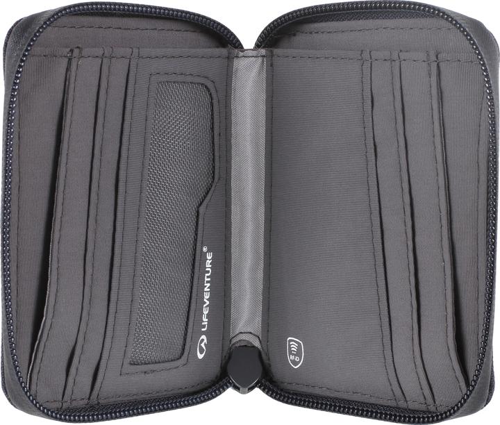 Produktbild Lifeventure RFID Bi-Fold Wallet, Recycled, Grey