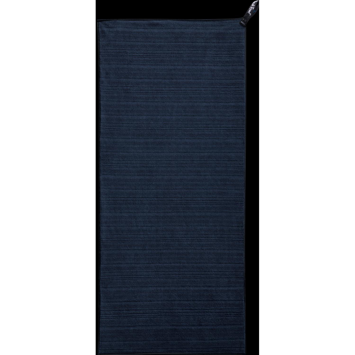 Pack Towl, Reisehandtuch, Badetuch RecLuxe Body, Midnight, 137 x 64 cm, Blau, (64 x 137 cm)