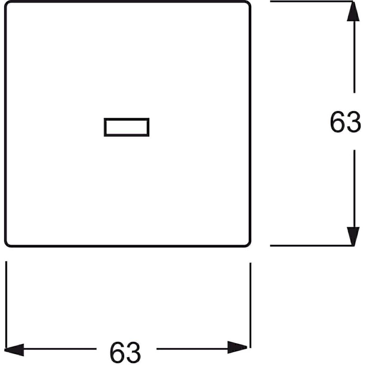 Thumbnail - Busch-Jaeger, Zubehör Schalterprogramm, Wippe mit kleiner transparenter Kalotte 2CKA001751A3150