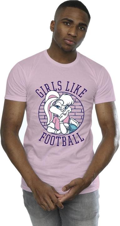 Produktbild Looney Tunes Lola Bunny Girls Like Football TShirt (XL)