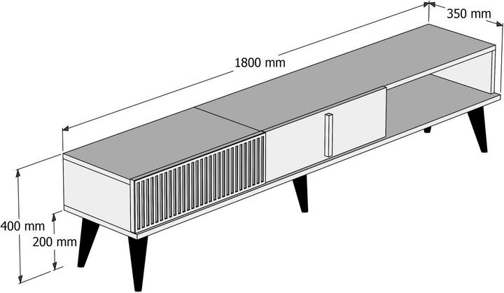Immagine prodotto Hanah Home Aurore (180 x 35 x 40 cm)