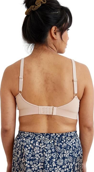 Produktbild Vertbaudet 2er-Pack nahtlose Bustiers für Schwangerschaft und Stillzeit mit Spitze (M)