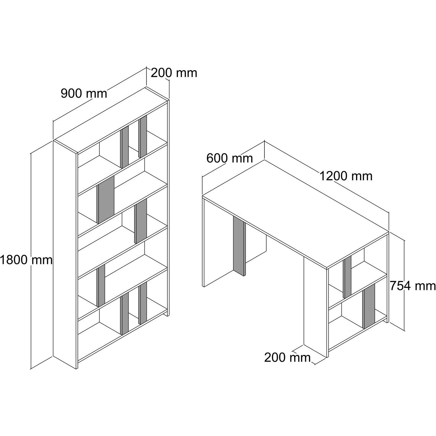 Thumbnail - Hanah Home, Schreibtisch, Amber