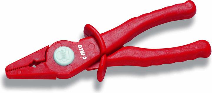 Actual product image Cimco Flat nose pliers 200 mm, plastic, for meter mounting (200 mm)