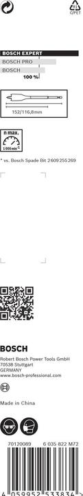 Produktbild Bosch Professional Zubehör Expert Self Cut Speed Flachfräsbohrer (6 Millimeter)