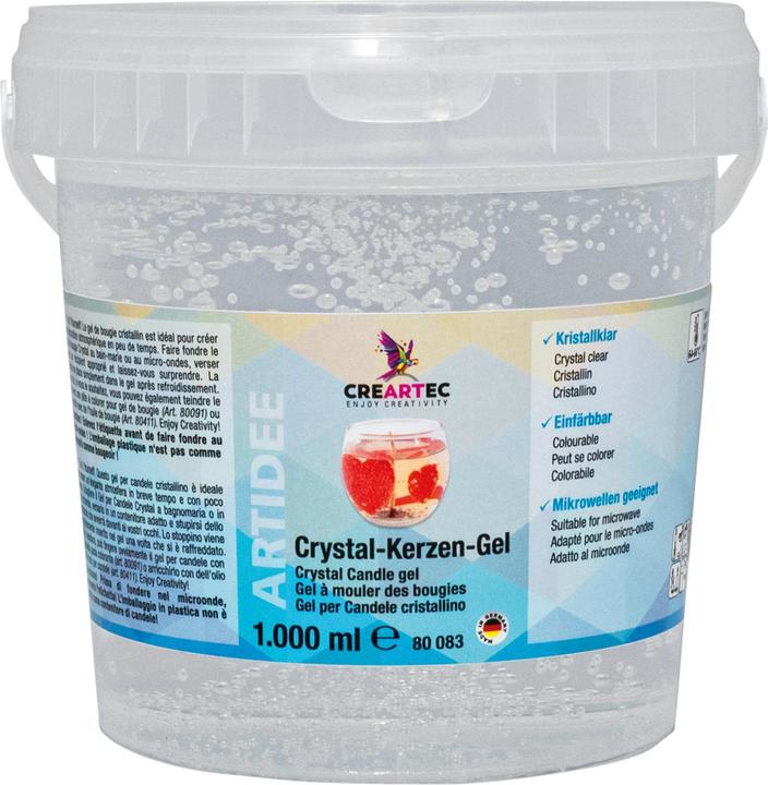 Image du produit Gel pour bougies, transparent