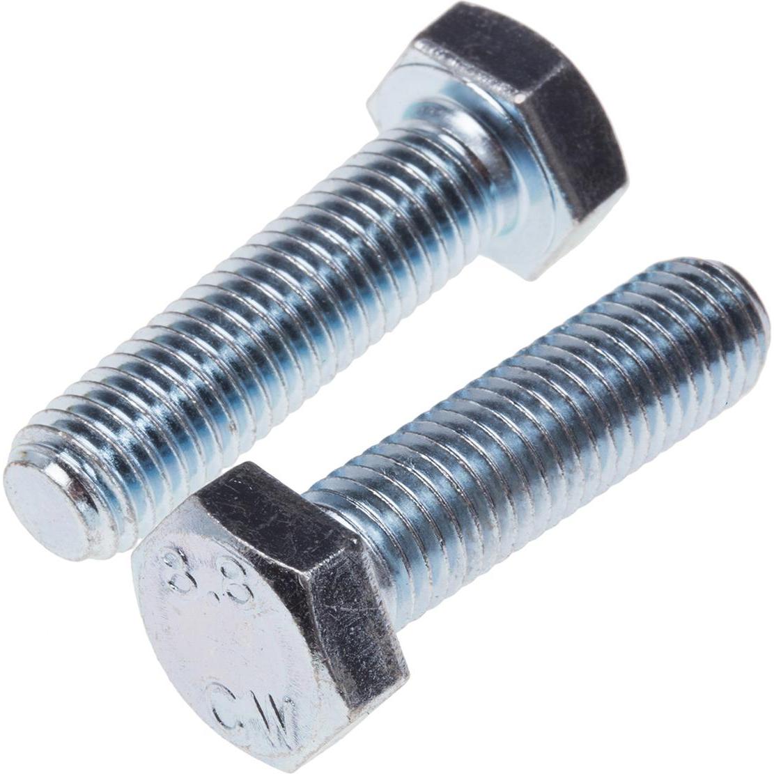 Rs Pro, Schrauben, ZnPt stl high tensile set screw,M12x55