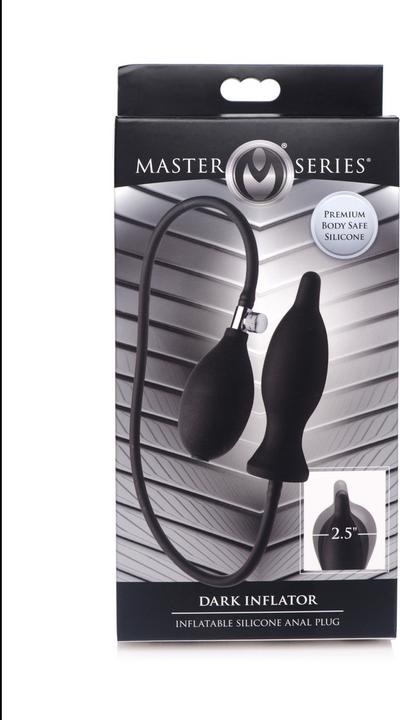 Produktbild Master Series Dark Inflator Silicone Inflatable Plug