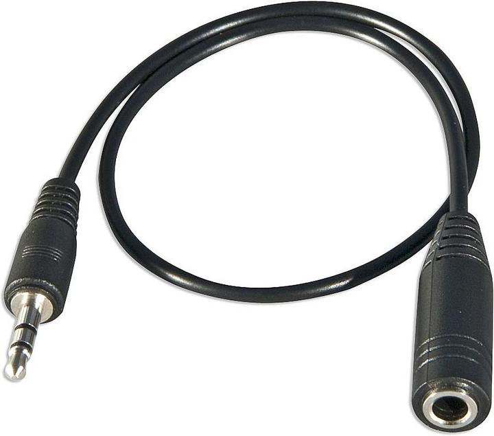 Produktbild Lindy 2.5mm Stereo-Klinke - 3.5mm Klinke (female) (0.20 m)