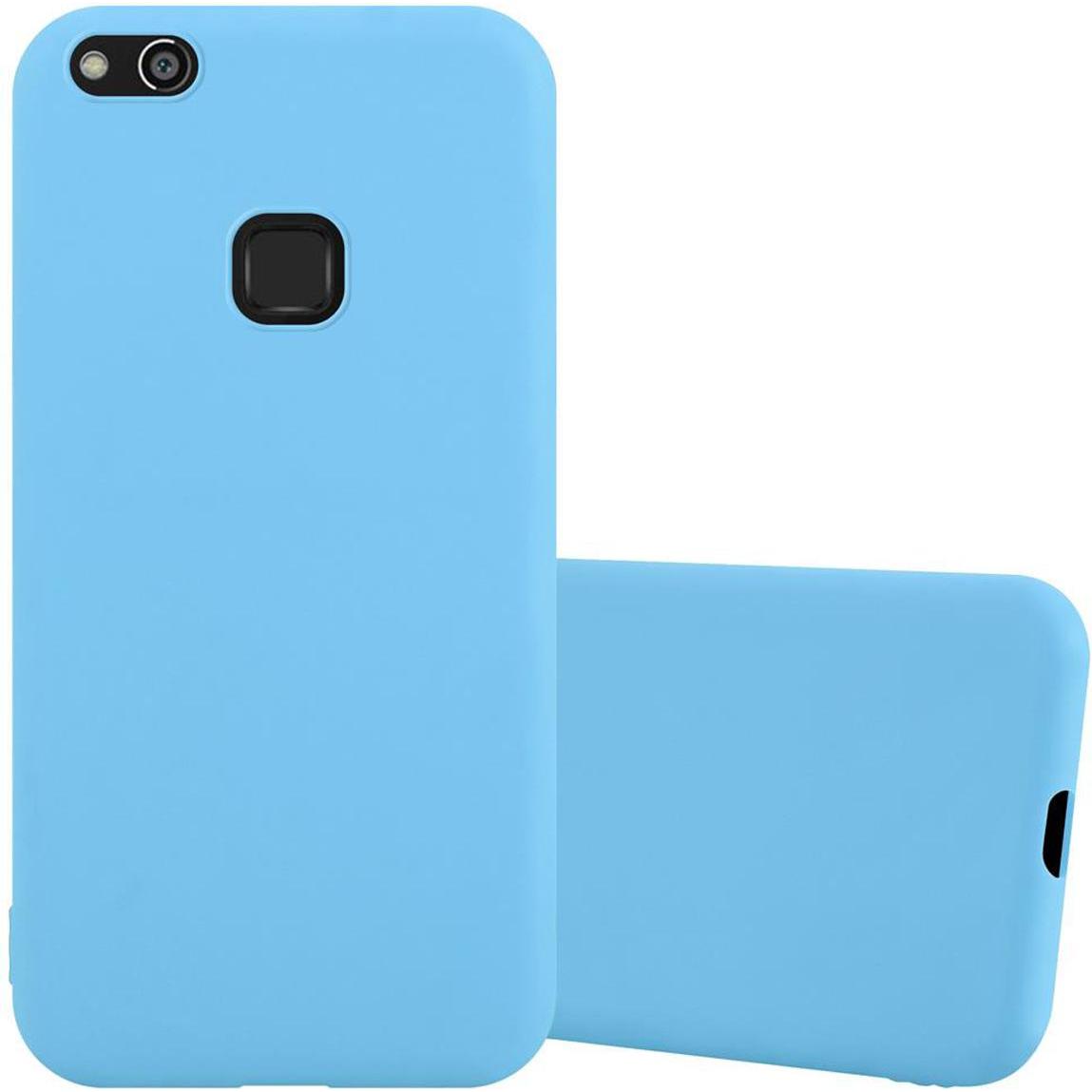 Cadorabo TPU Candy Cover (Huawei P10 Lite), Smartphone Hülle, Blau