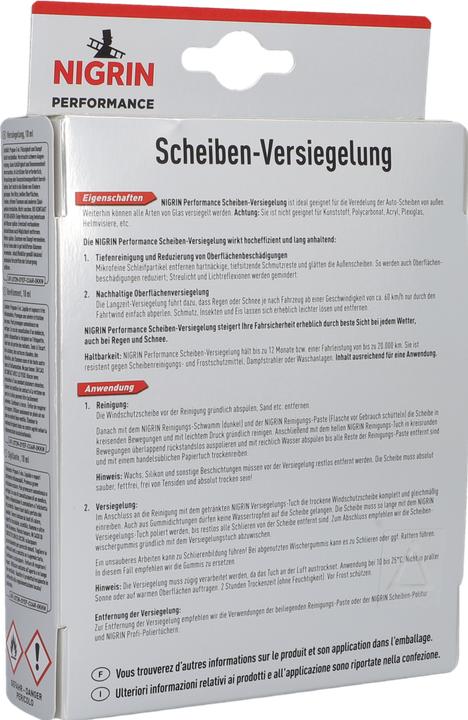 Produktbild Nigrin Scheiben-Versiegelung