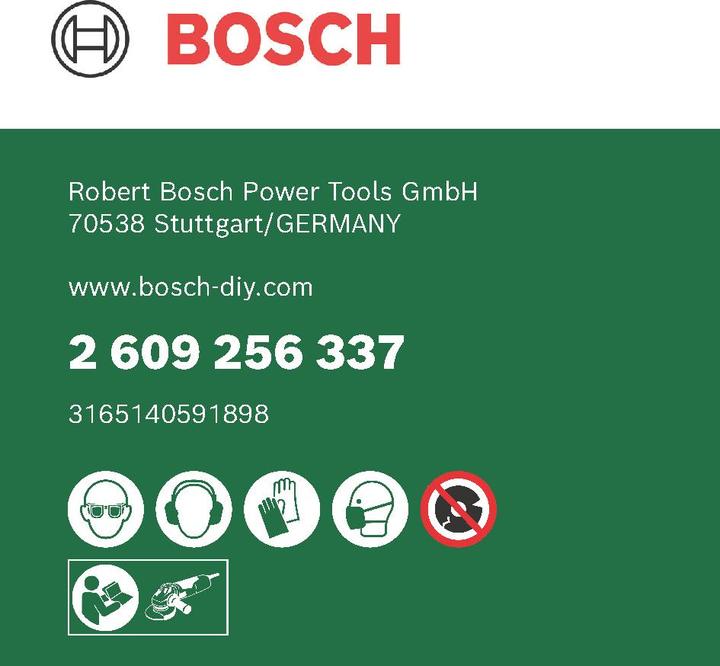 Produktbild Bosch Zubehör Schruppscheibe gekröpft, Metall D= 125 mm