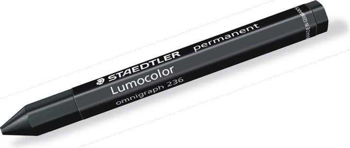 Produktbild Staedtler Signierkreide Lumocolor® permanent omnigraph Papierhülle vorhanden: Ja Farbe: schwarz (1 x)