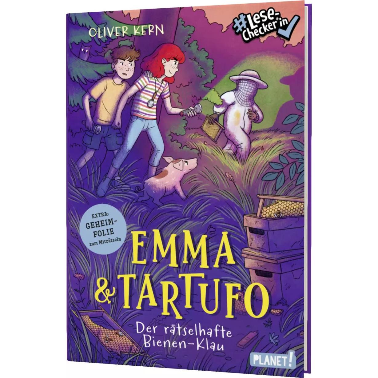 Emma & Tartufo 2: Der rätselhafte Bienen-Klau, Kinderbücher von Oliver Kern, Elias Linnekuhl