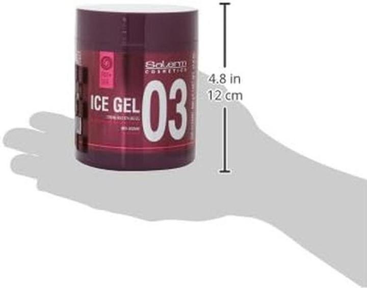 Produktbild Salerm Ice Gel Starker Halt Styling Gel 500ml (Haargel, 500 ml)