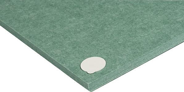 Actual product image eurokraft basic Acoustic wall panel, HxW 1200 x 300 mm, pack of 4, petrol. (30 x 120 cm)
