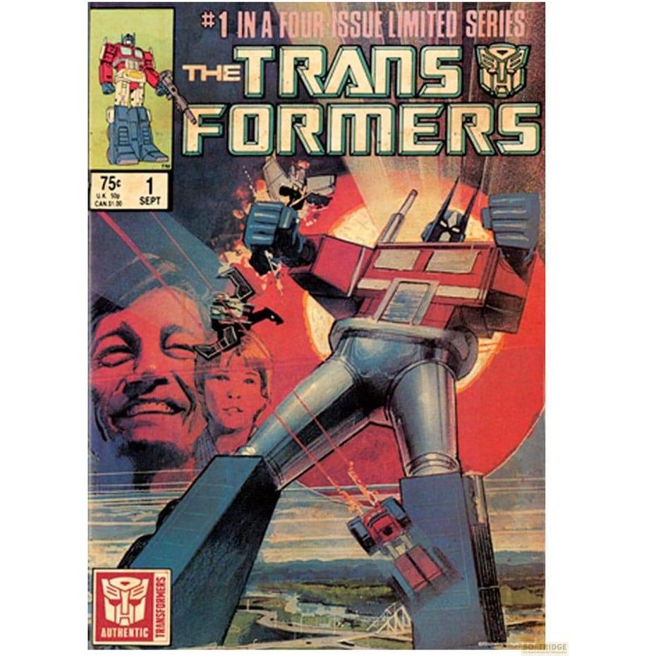 Fanattik Transformers Kunstdruck 40th Anniversary Limited Edition 42 x 30 cm