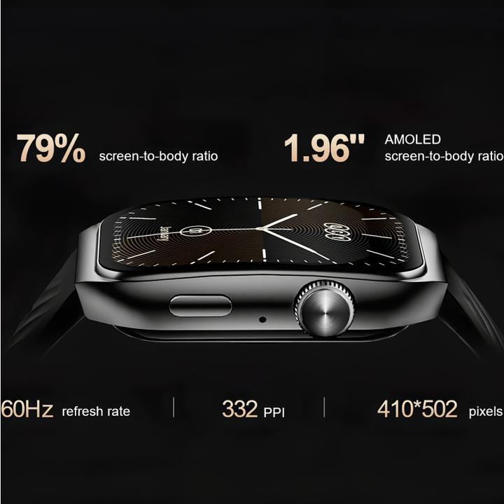 Produktbild QCY GS2 S5 smartwatch (black) (3 mm)