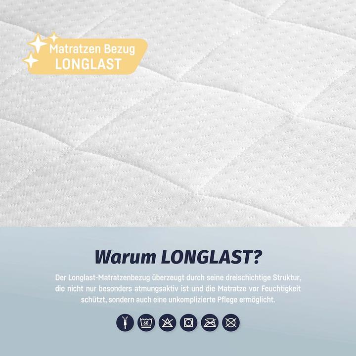 Produktbild Tissi ® Kinder & Jugendmatratze MONTI 140x200 cm