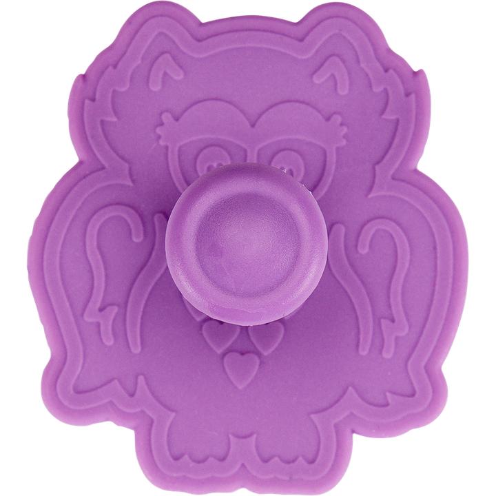 Actual product image Städter Embossing Cookie Cutter with Ejector Owl