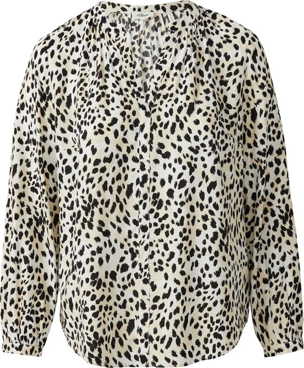 Immagine prodotto s.Oliver Bluse Tunikabluse aus Viskosemix mit All-over-Print (52)