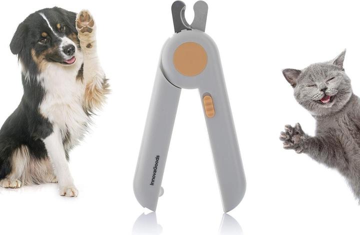 Produktbild InnovaGoods Krallenschere mit LED-Licht für Hund und Katze (Hund, Katze)