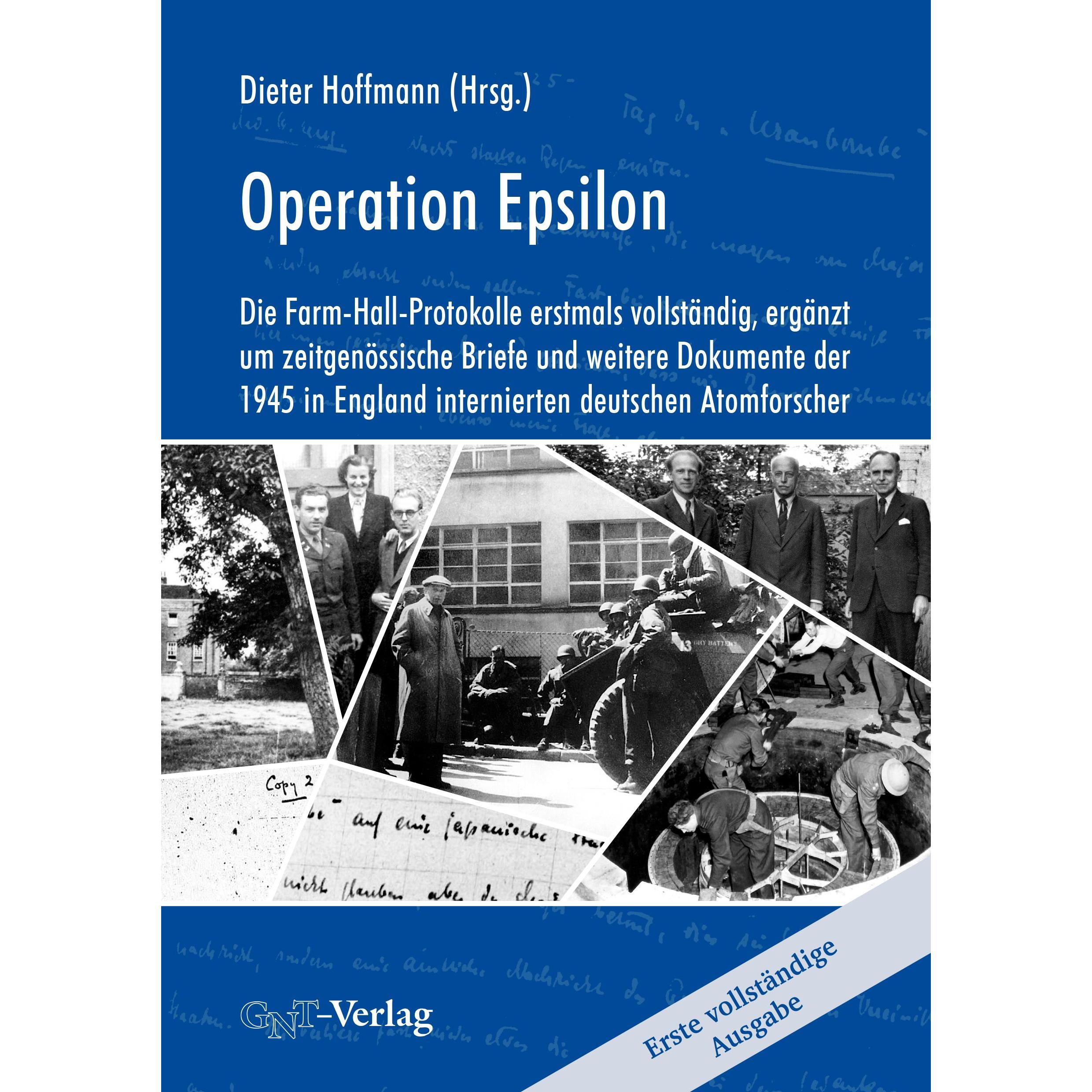 Operation Epsilon, Fachbücher von Dieter Hoffmann
