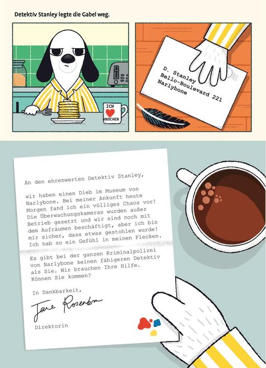 Actual product image Detektiv Stanley und das Geheimnis im Museum (German, Hannah Tunnicliffe, Erica Harrison, 2025)