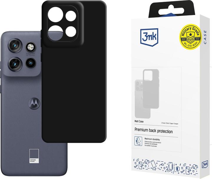 Immagine prodotto 3MK Custodia opaca per Motorola Edge 50 Neo - Nero (Motorola Edge 50 Neo)