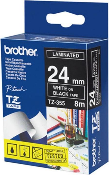 Produktbild Brother Laminiertes Band (2.40 cm, Weiss)