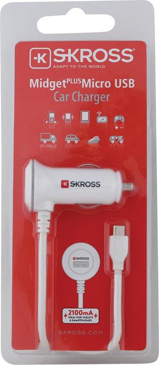Actual product image Skross Midget Plus Micro USB Car Charger