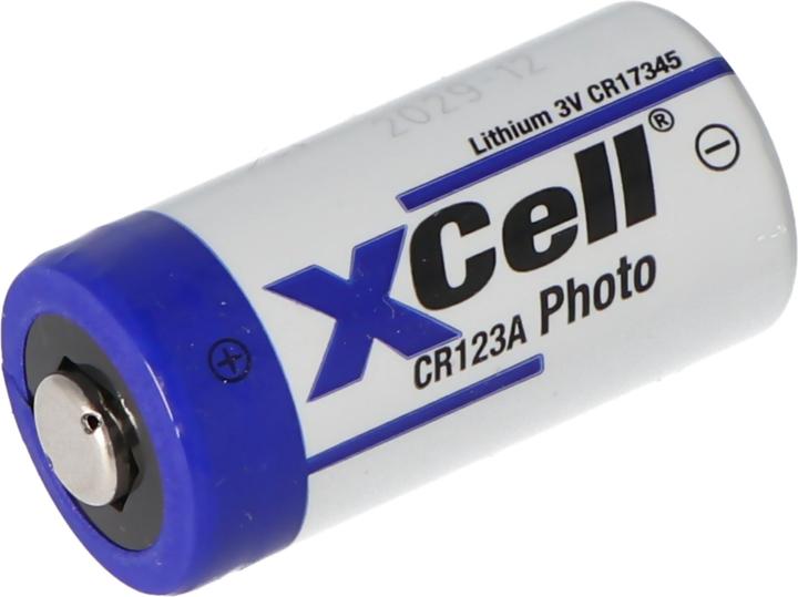 Productafbeelding XCell Lithiumbatterij CR23 (1 Pcs., RCR123A, 1550 mAh)