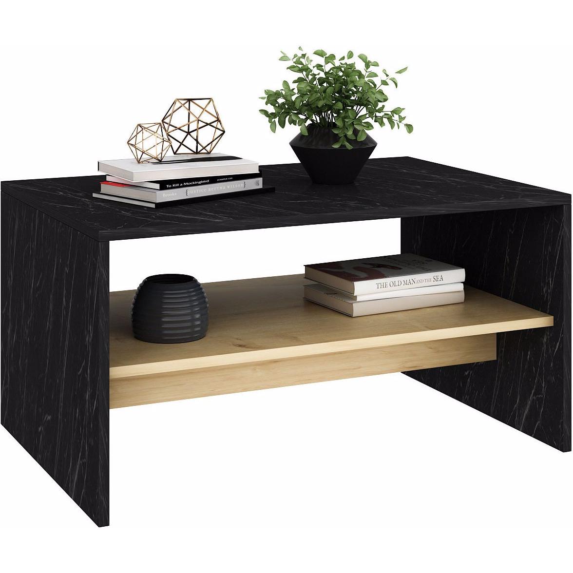 Thumbnail - Kalune Design, Couchtisch + Beistelltisch, Raquel (90 x 45 x 46.8 cm)