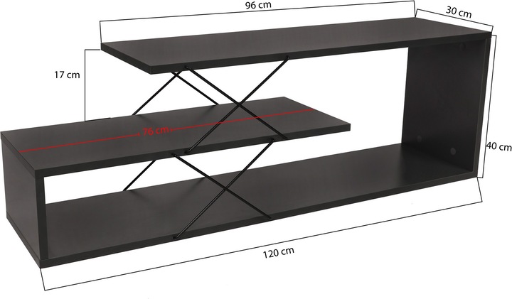 Actual product image Skye Decor Emory (120 x 30 x 40 cm)